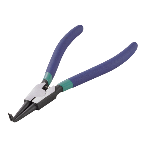 LICOTA MADE IN TAIWAN CIRCLIP PLIER BENT EXTERNAL WITH SPRING 175MM CR-V