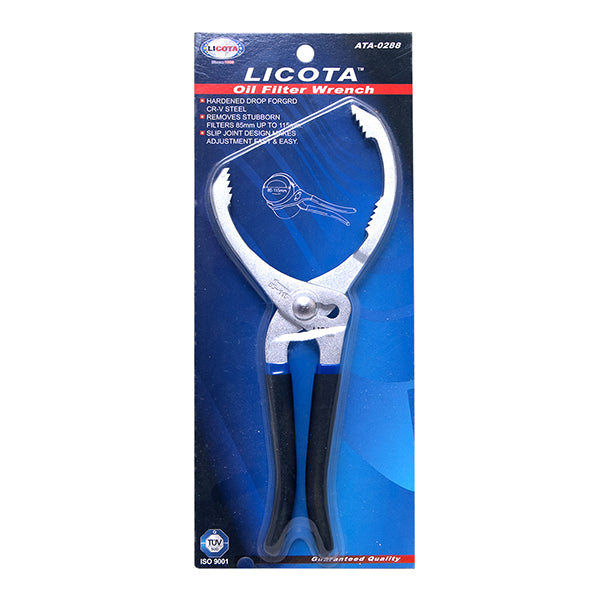 LICOTA MADE IN TAIWAN OIL FILTER WRENCH PLIER 85-115MM