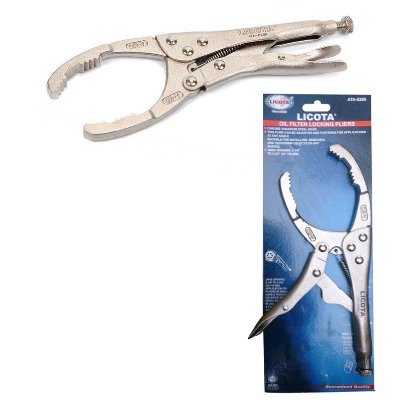 LICOTA MADE IN TAIWAN OIL FILTER GRIP PLIER 53~118MM