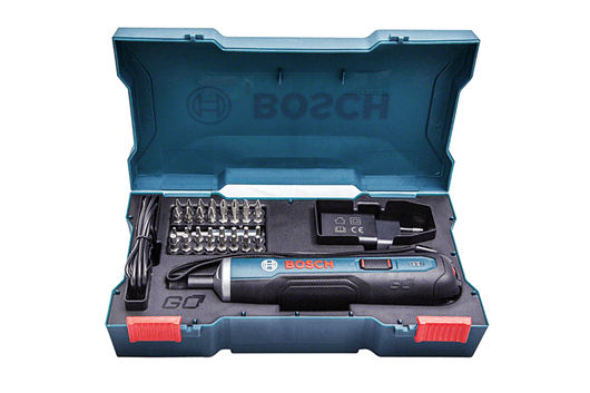 Bosch Cordless Screwdriver, 3.6V, 33-piece Screwdriving Bit Set, Li-ion BOSCH GO Professional