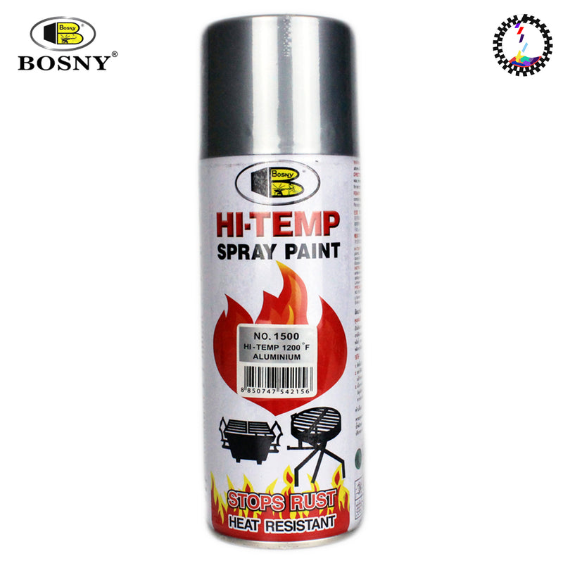 BOSNY HI-TEMPERATURE SPRAY PAINT ALUMINIUM NO. 1500