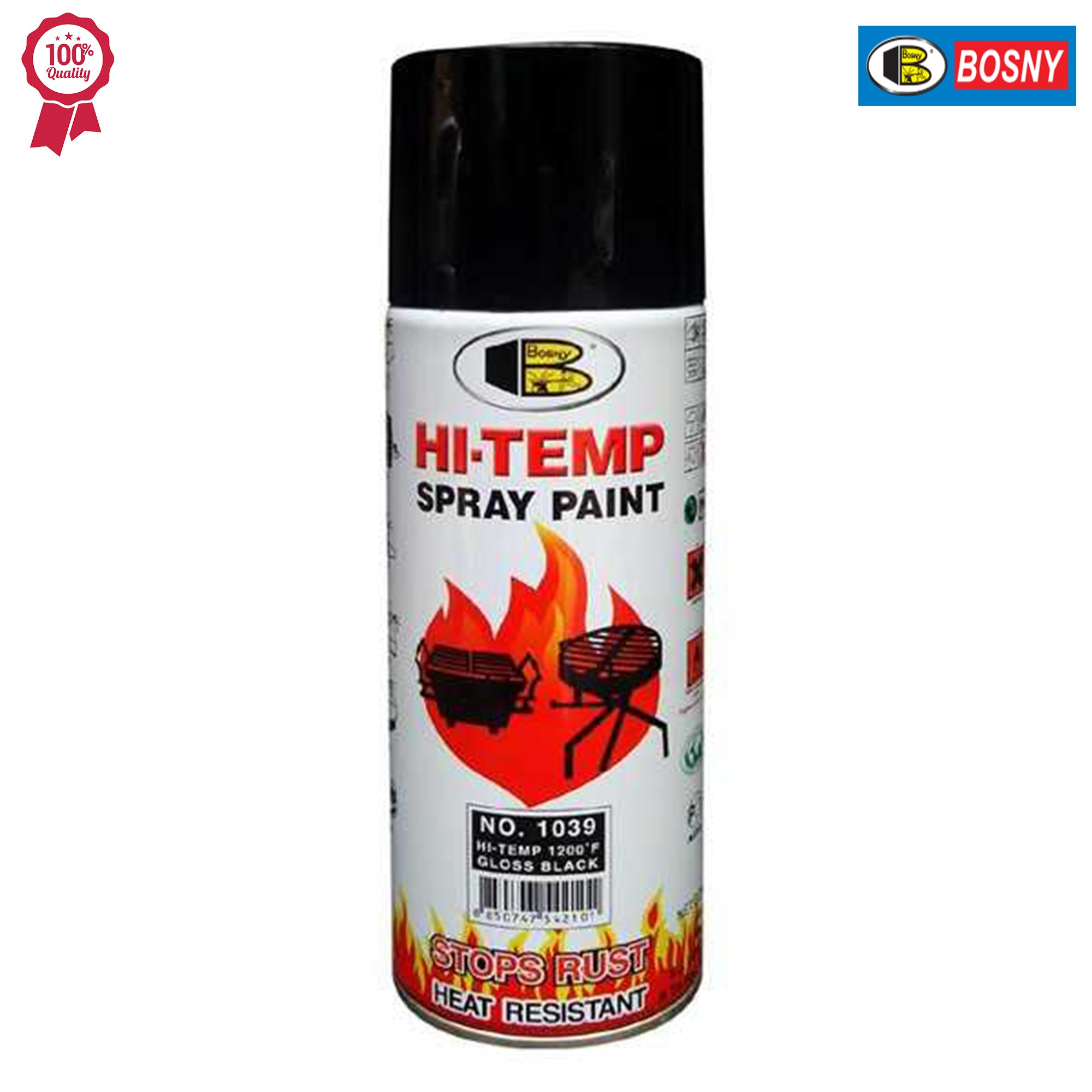BOSNY HI TEMP 1200 F BLACK NO 1039