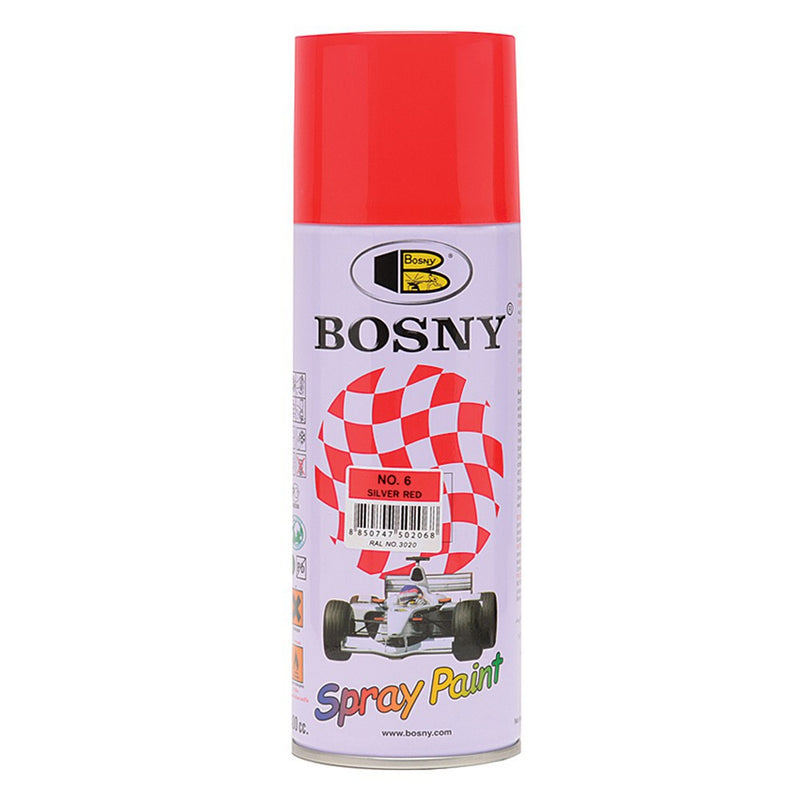BOSNY SILVER RED NO 6
