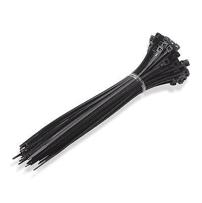 Black Cable Ties Made in China (pack of 100)