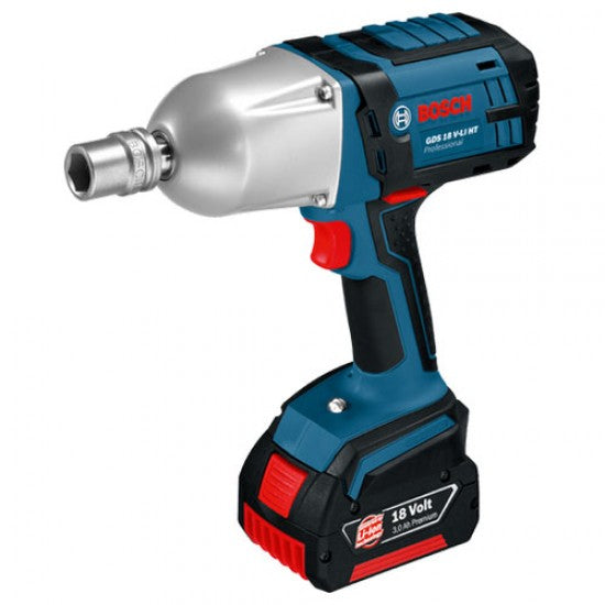 Bosch Cordless Impact Wrench, 18V, Extra Battery Included, GDS18V-LI HT Professional