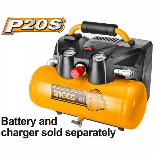Ingco Lithium-Ion air compressor 40V 135PSI CACLI2003