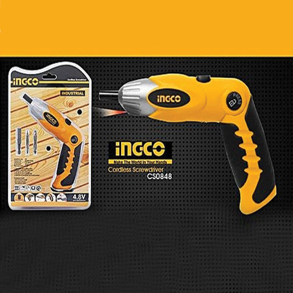 Ingco Cordless screwdriver 4.8V CS0848