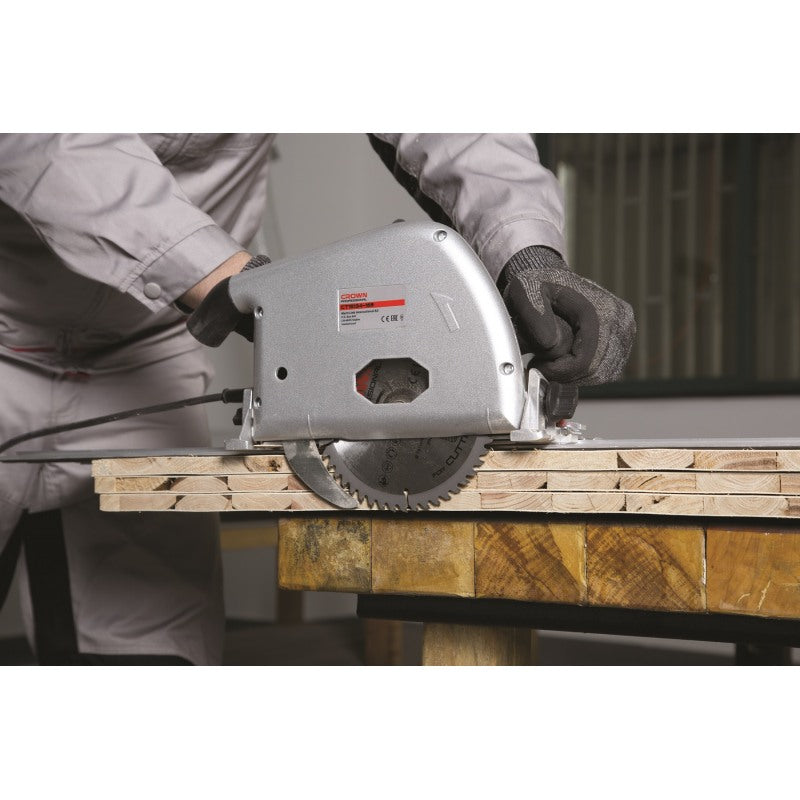 Crown Circular Saw /Plunge Saw 165mm 1300w with