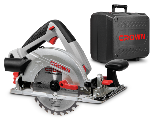 Crown Cordless Circular Saw 18/20V 165mm with extra battery CROWN