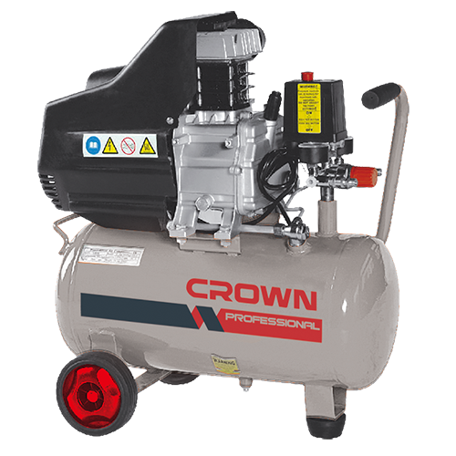 Crown Compressor 2HP 135L/min 25L