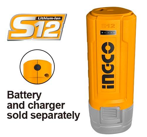 Ingco Lithium‰ۡóÁÌ_́ÌÎ_í�ÌÎÌ_ÌÎ_Ì_•À_ÌÎÌ_ÌÎ_ÌÎÌ_ÌÎ̥Ion USB-A Charger 12V CUCLI1201