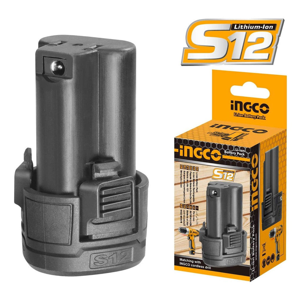 Ingco Lithium-Ion battery pack  S12 12V FBLI12152