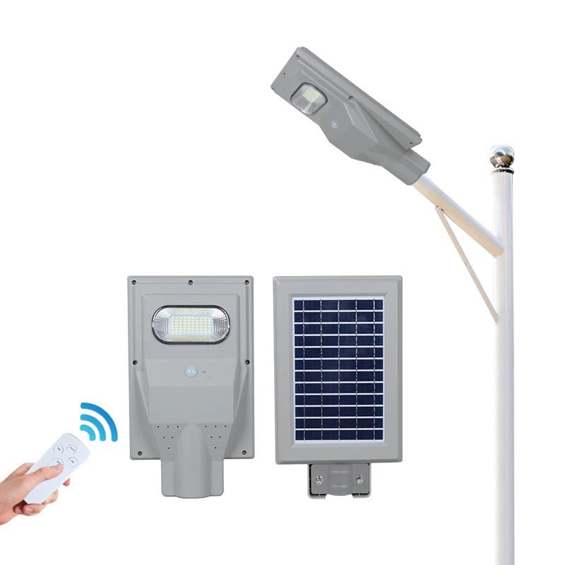 LED solar sensor upgraded(PREMIUM) street light dual hade with complete accessories 30W