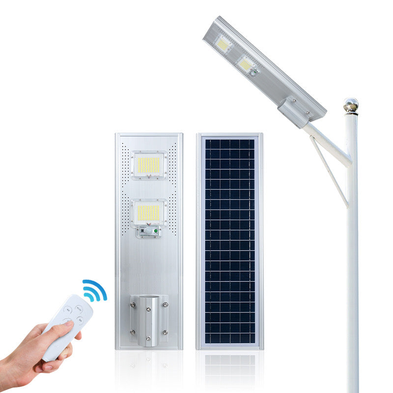 ALuminium solar LED street light with remote control 120w