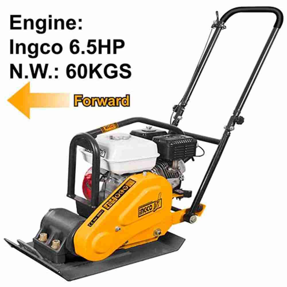 Ingco Gasoline plate compactor 60kgs forward GCP060-2