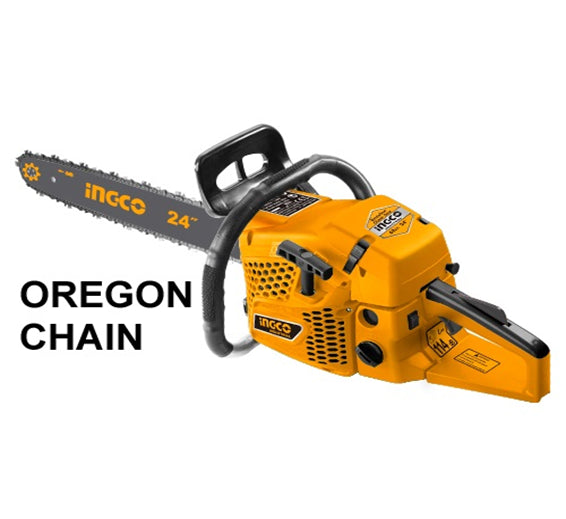 Ingco Gasoline chain saw 62cc 24" GCS62241