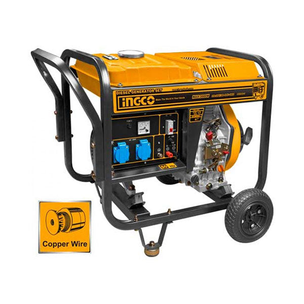 Ingco Diesel generator 3KW GDE30001