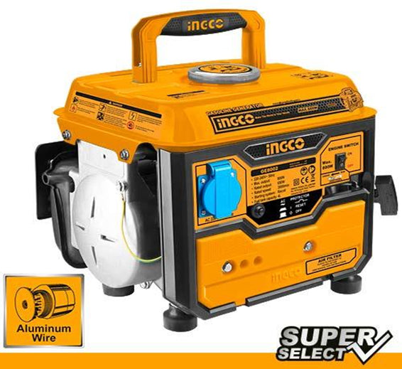 Ingco Gasoline generator 0.8 KW GE8002
