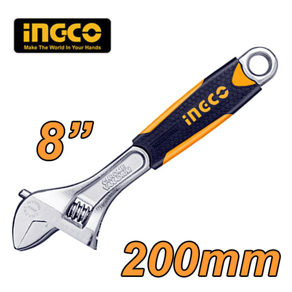 Ingco Adjustable wrench 8'' HADW131088