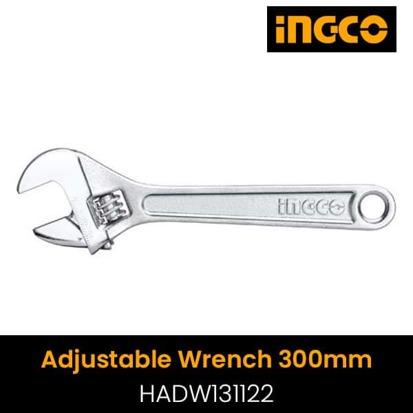 Ingco Adjustable wrench 12'' HADW131122