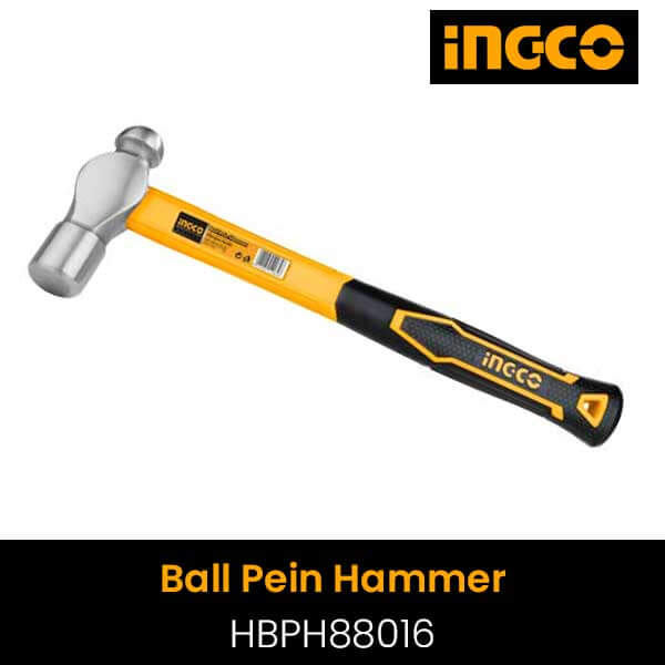 Ingco Ball pein hammer 16oz/450g HBPH88016
