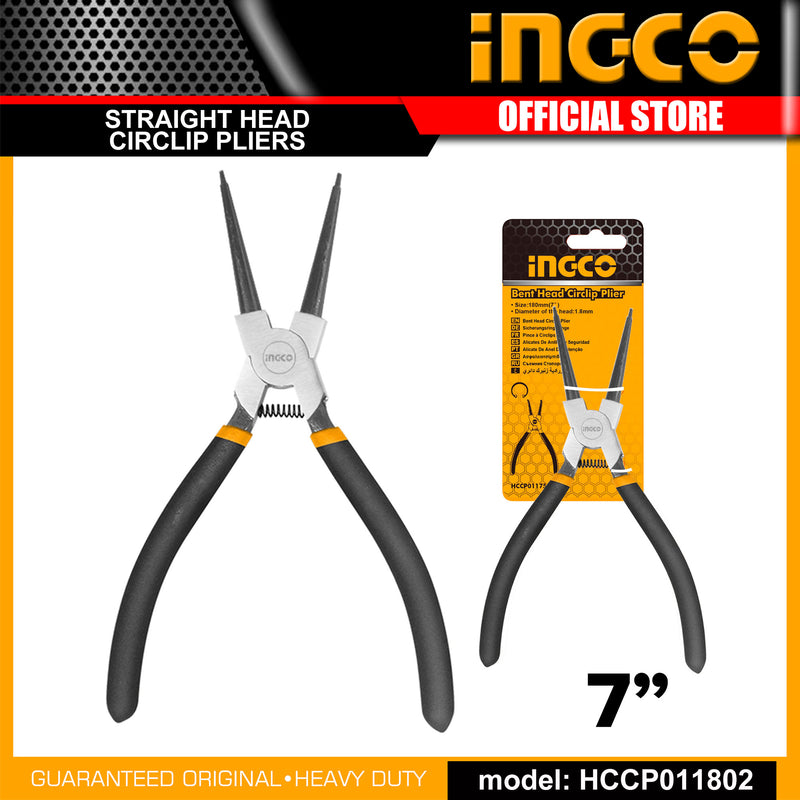 Ingco Circlip pliers 7" HCCP011802