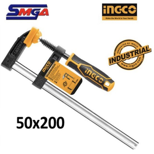 Ingco F clamp 50x200mm HFC020502
