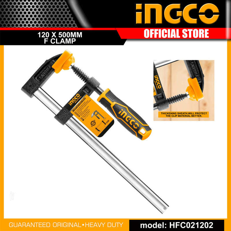 Ingco F clamp 120x500mm  HFC021202