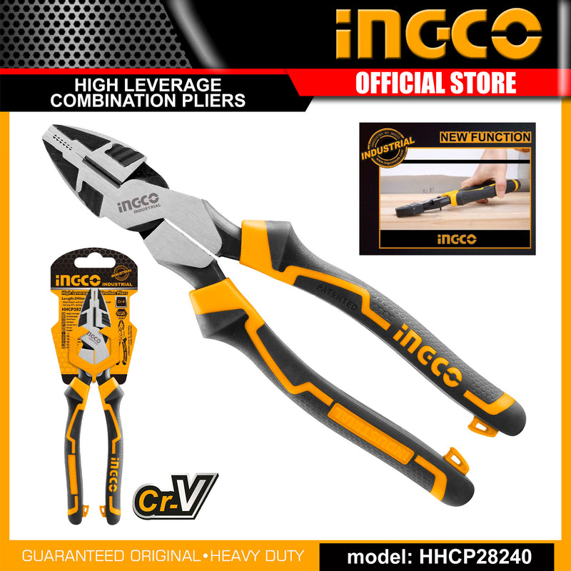 Ingco High leverage combination pliers 9.5" HHCP28240