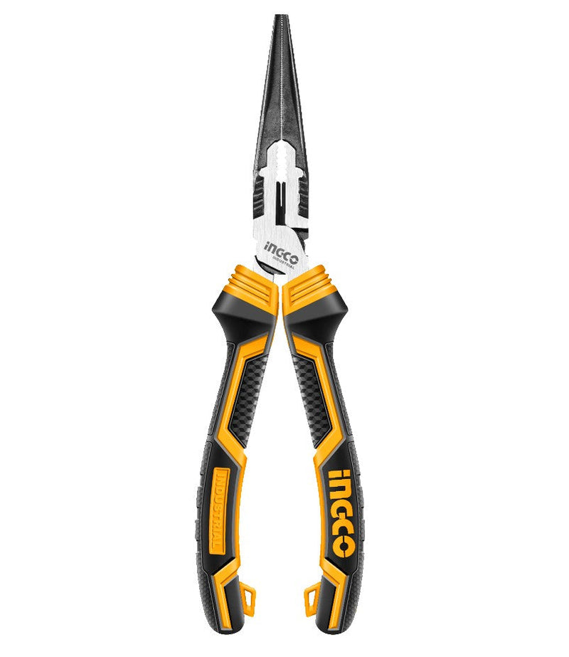 Ingco High leverage long nose pliers 8" HHLNP28200