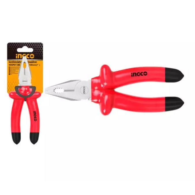 Ingco Insulated combination pliers 8" HICP01200