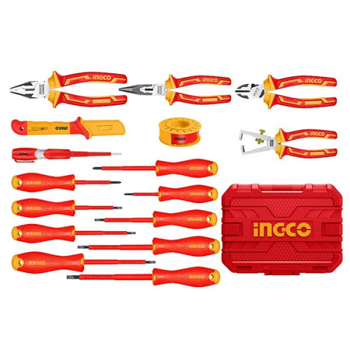 Ingco 16PCS insulated hand tools set HKITH1601