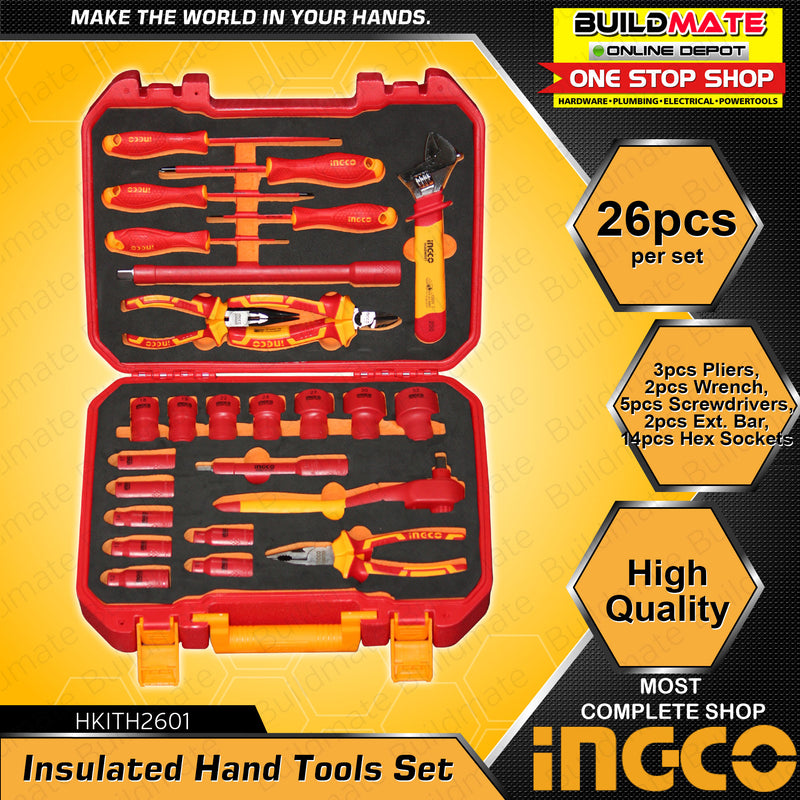 Ingco 26PCS insulated hand tools set HKITH2601