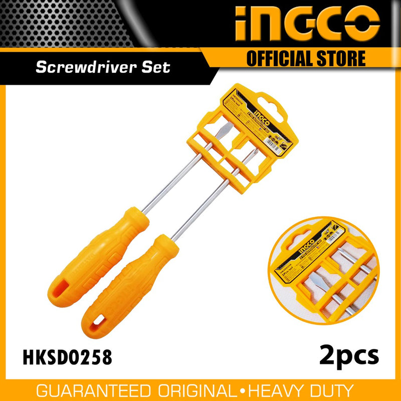 Ingco 2 Pcs screwdriver set HKSD0258