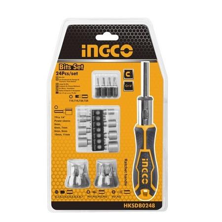 Ingco 24 Pcs screwdriver set HKSDB0248