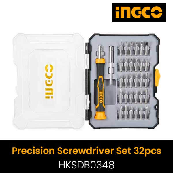 Ingco 32Pcs precision screwdriver set HKSDB0348