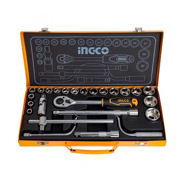 Ingco 24Pcs 1/2" socket set HKTS0243