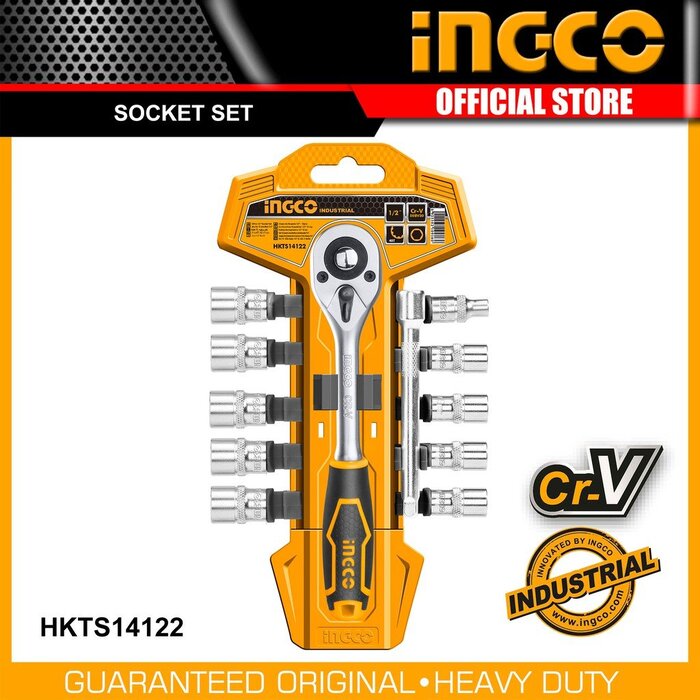 Ingco 12Pcs 1/4'' socket set HKTS14122