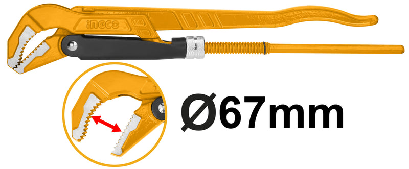 Ingco 45Ì_åÇí«í� heavy duty swedish pipe wrench 2'' HPW04023
