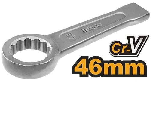 Ingco Ring slogging wrench 46x240mm HRSW046