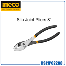 Ingco Slip joint pliers 8" HSPJP02200