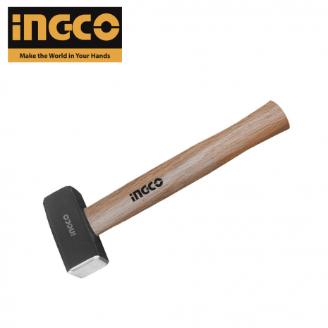 Ingco Stoning hammer (converse handle) 1000g HSTH041000D