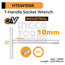 Ingco T-Handle socket wrench 10mm HTSW1008
