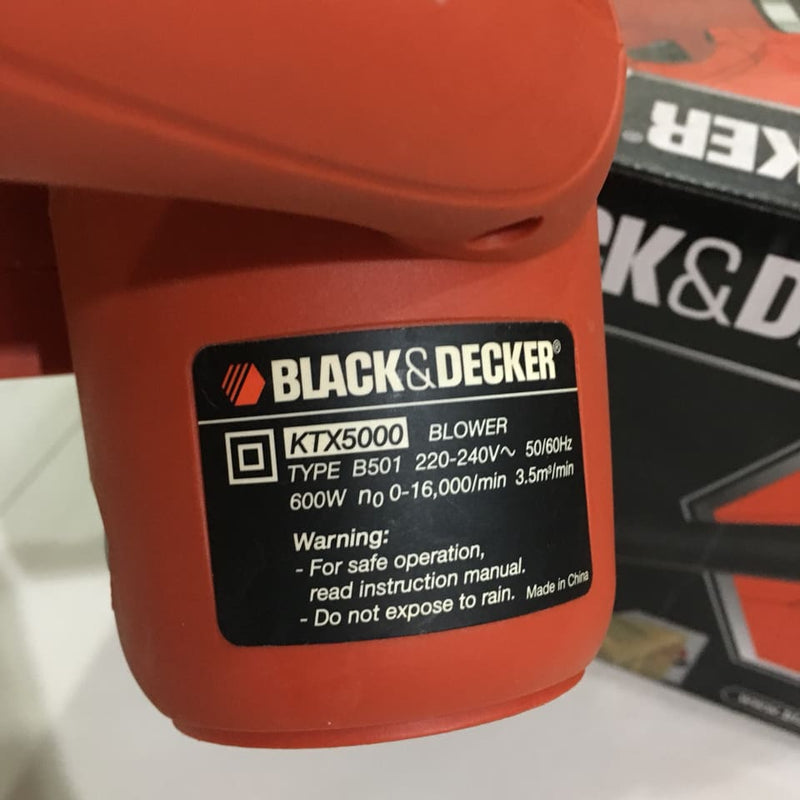 Black & Decker Electric Blower - Ktx5000