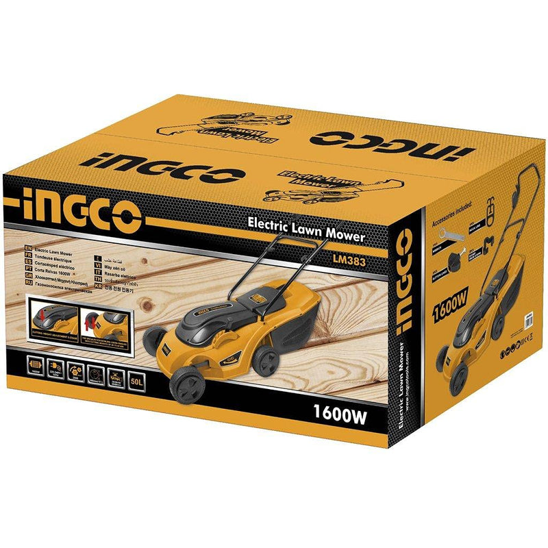 Ingco Electric Lawn Mower 1600W 380mm LM383
