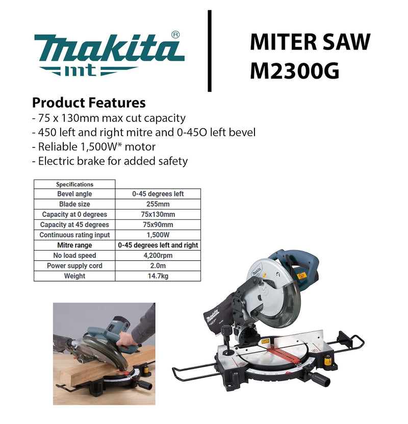 Makita Miter Saw 10" 1500W