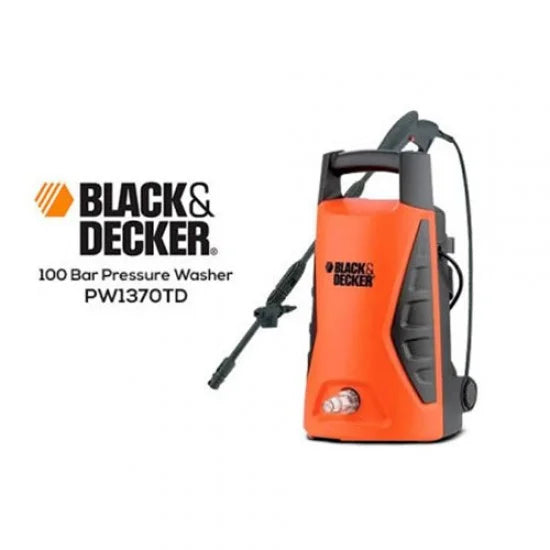 Black & Decker High Pressure Washer 1300W 100Bar