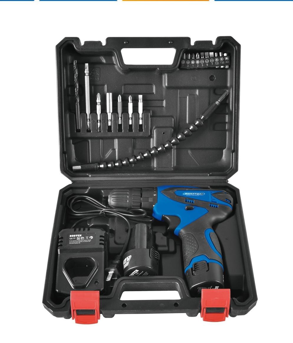 Semprox Cordless Drill Machine 12V with Accessories