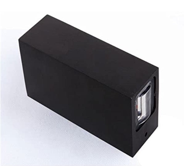 2 x 1.5w Stainless steel brushed Double sided outdoor wall light IP65 3000K