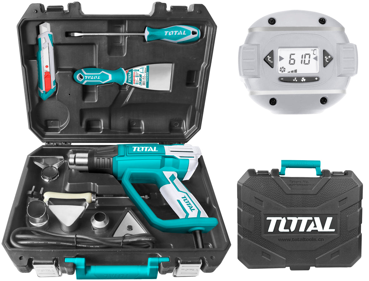 Total Heat gun 200W Complete Set TB20062
